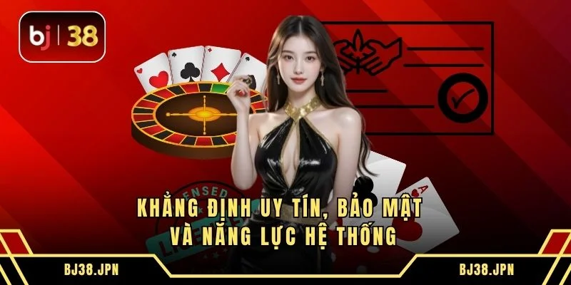Khẳng định uy tín, bảo mật và năng lực hệ thống